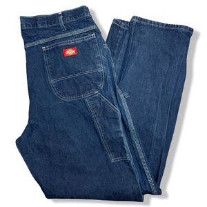 Dickies Relaxed Fit Carpenter Jeans in Dark Blue